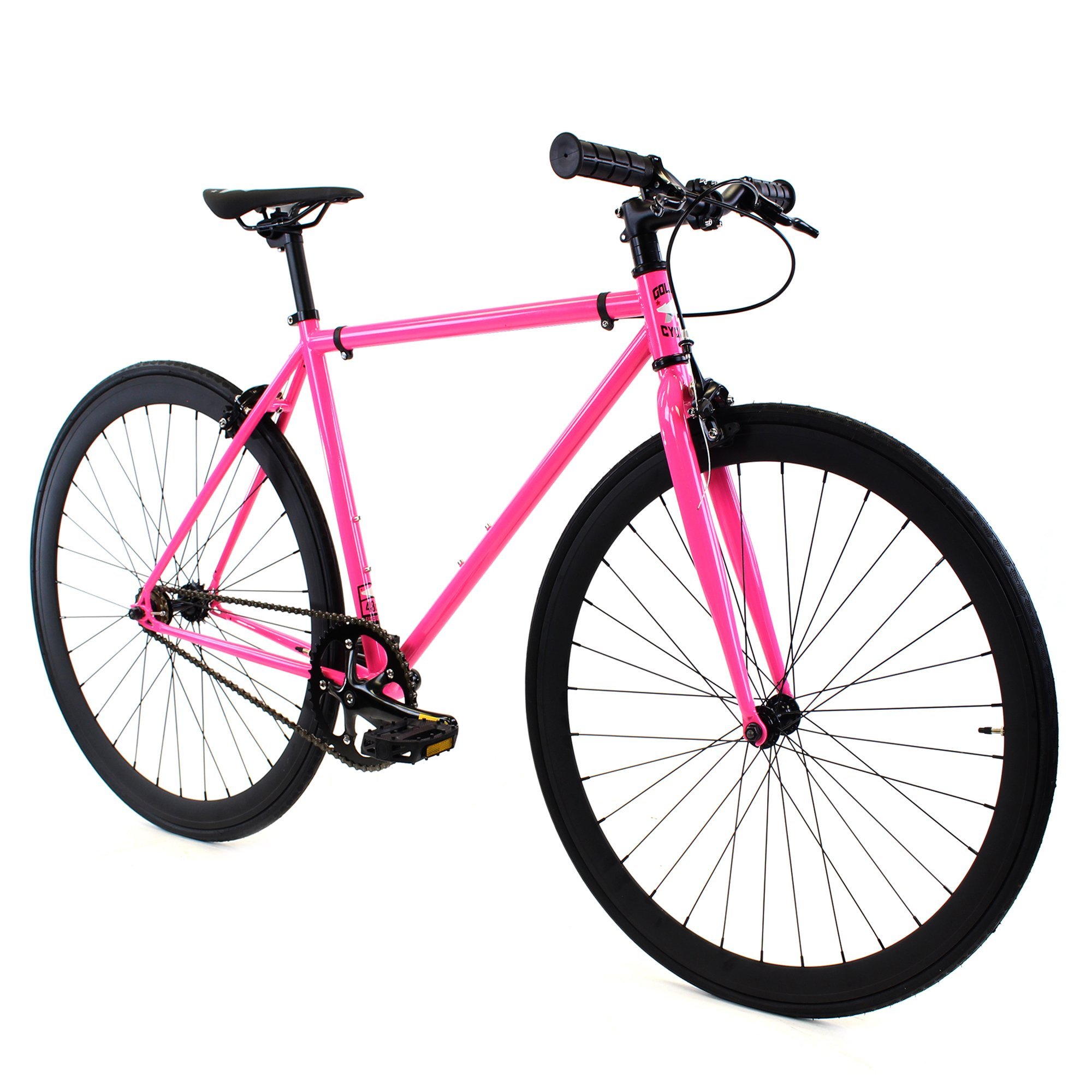 fixie bike pink