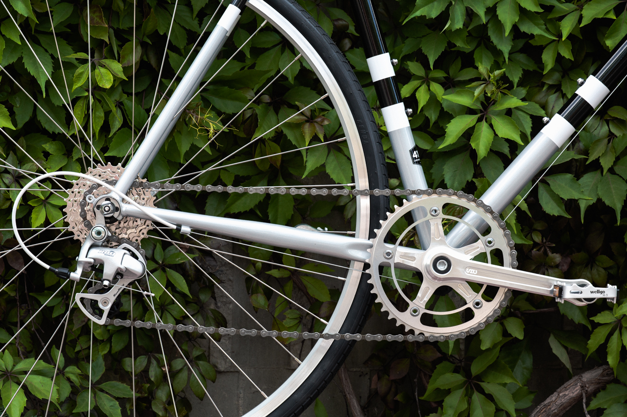 State Bicycle Co. 4130 ROAD - BLACK & METALLIC - (8-SPEED) - Image 15