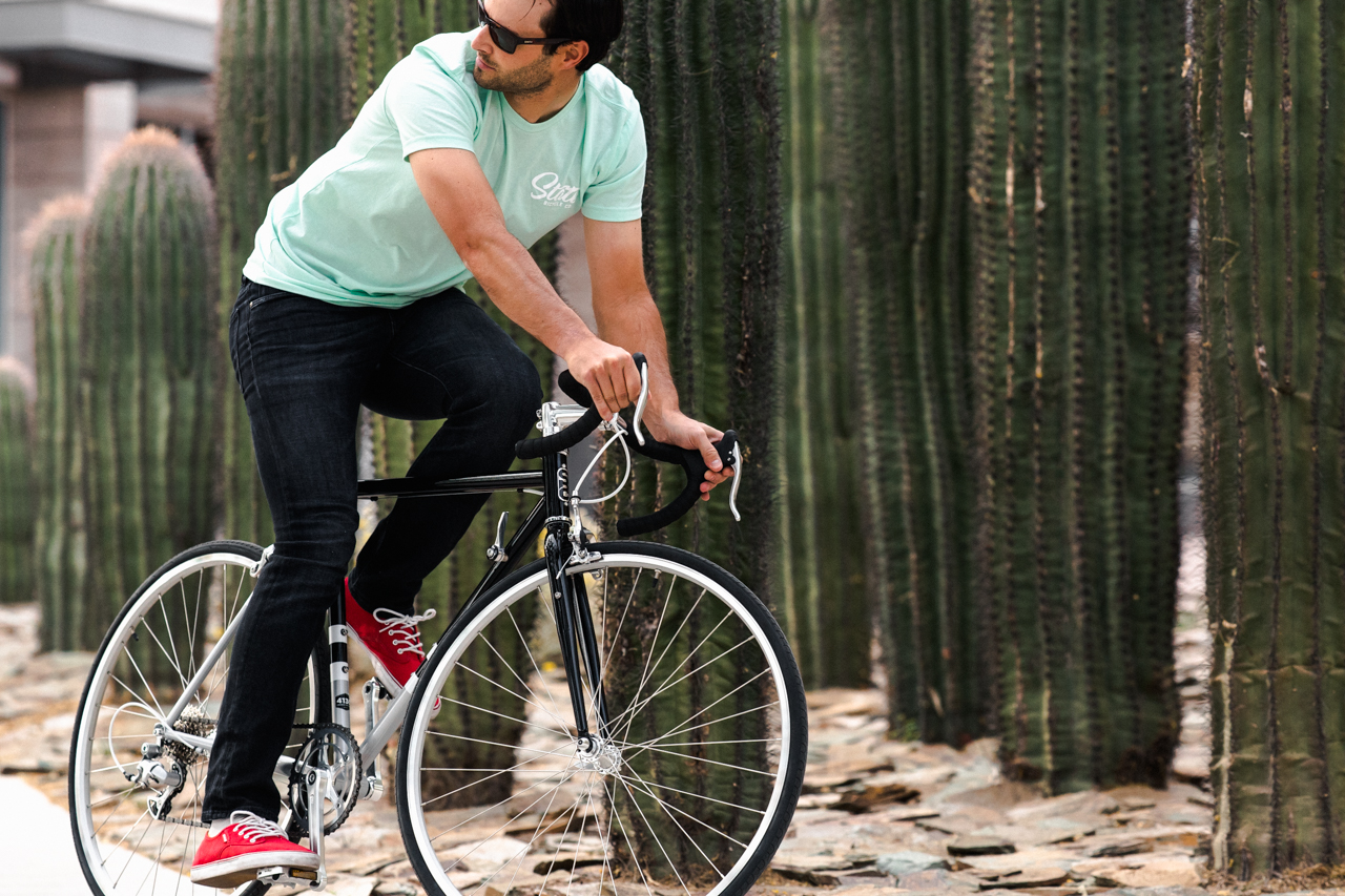 State Bicycle Co. 4130 ROAD - BLACK & METALLIC - (8-SPEED) - Image 22