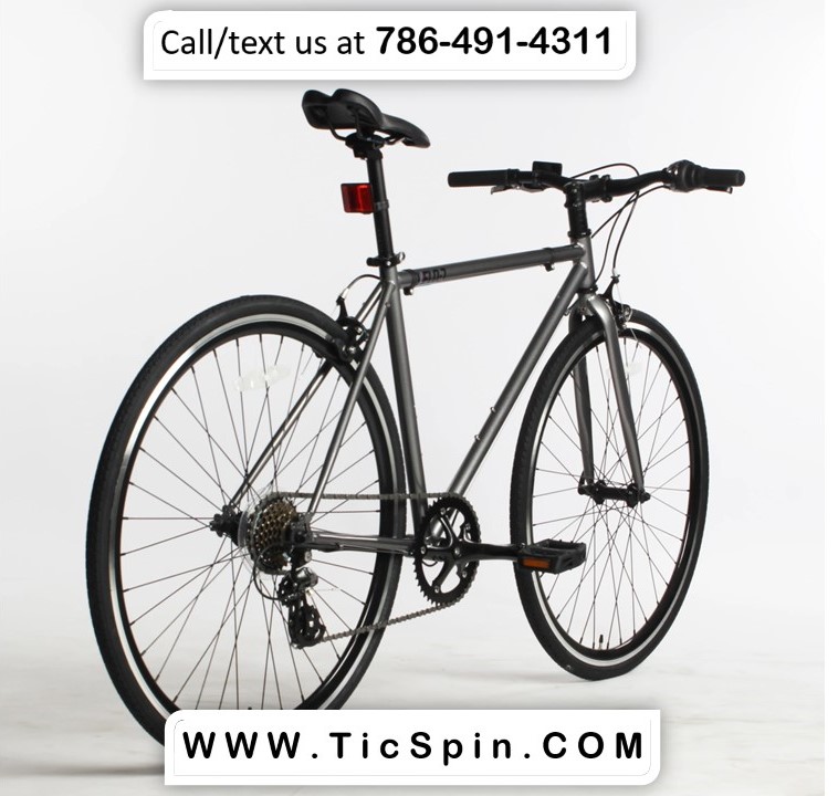 Golden Cycles Velo Revo Shift 7 speed Bicycle Bike Black 41 45 48 52 55 59 62 CM 