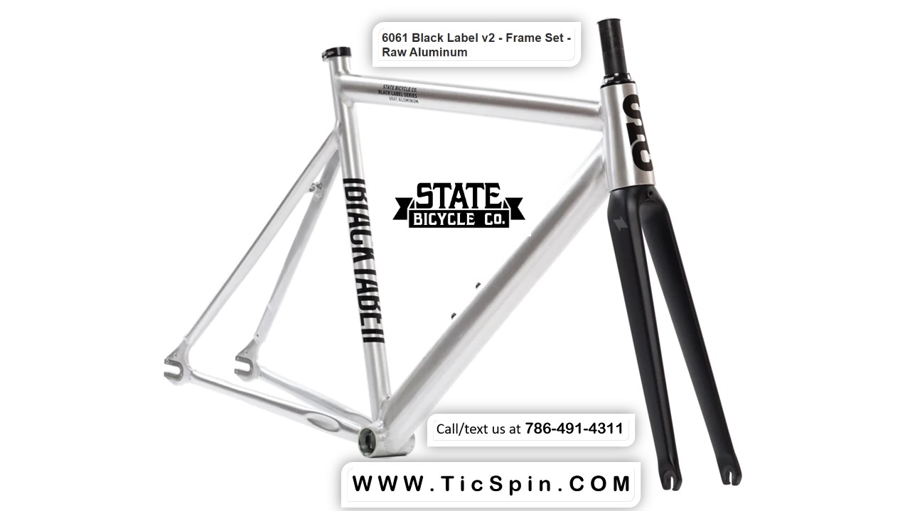 state bicycle black label frame