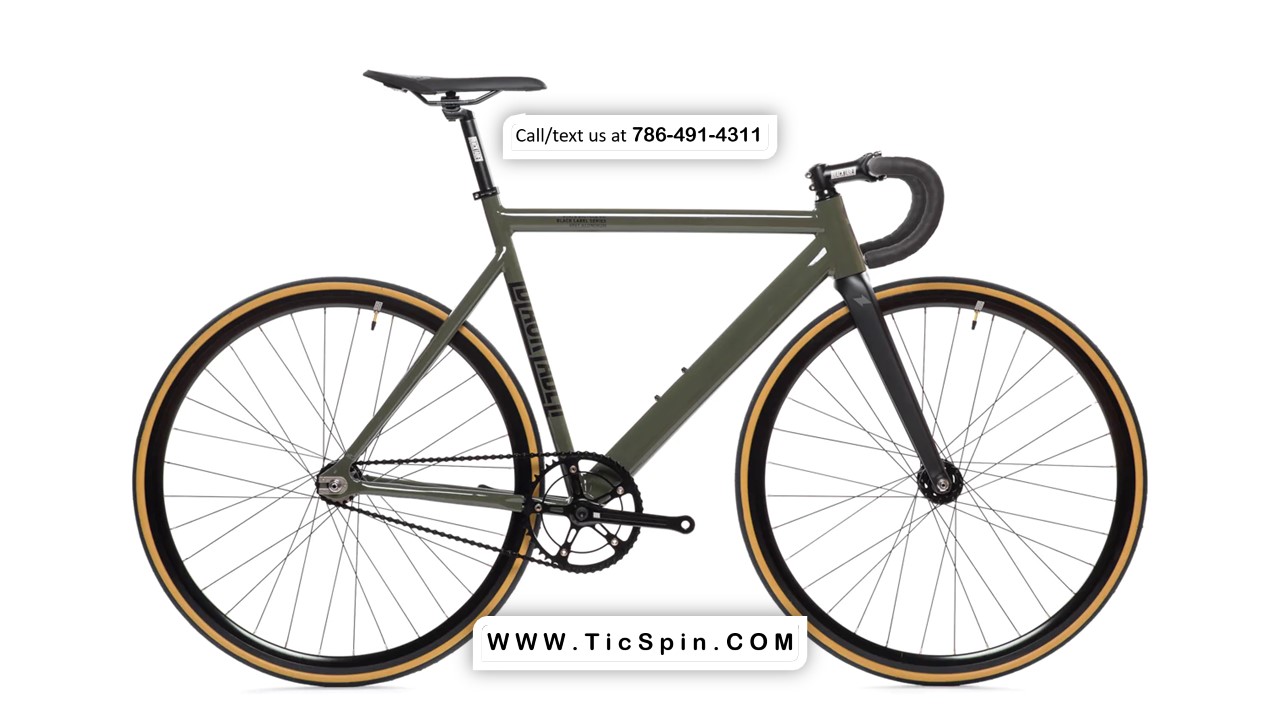 STATE BICYCLE CO. 6061 Black Label v2 Army Green TicSpin Market