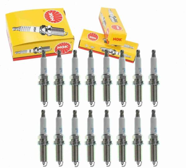 16 pc NGK Standard Spark Plugs compatible with Ram 1500 5.7L V8 2011-2017