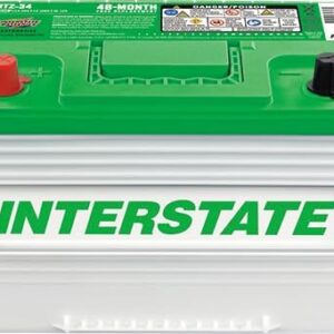 Interstate Batteries Automotive Battery 12V 63Ah (Group 34) 800CCA SLI Pure Lead AGM Automobile Replacement Battery for Cars, SUVs, Sedans, Trucks, Vans (MTZ-34)