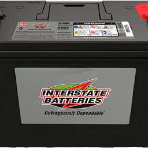 Interstate Batteries Marine Deep Cycle Battery 12V 100Ah 925CCA (31-AGM5) Pure Matrix Power Commercial Battery Pure Lead AGM Replacement (Group 31) Auxiliary Units APU, Starting...