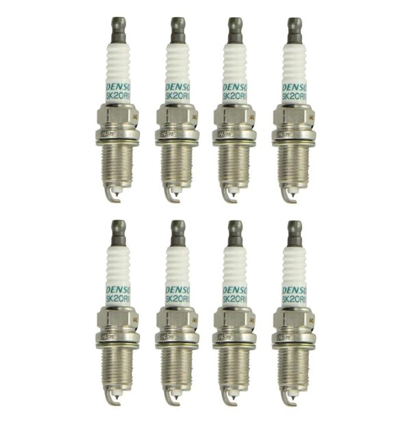 Set (8pcs) Denso Iridium Long Life Spark Plugs Stock 3297 Iridium Core .043"(1.1mm) Gap Size