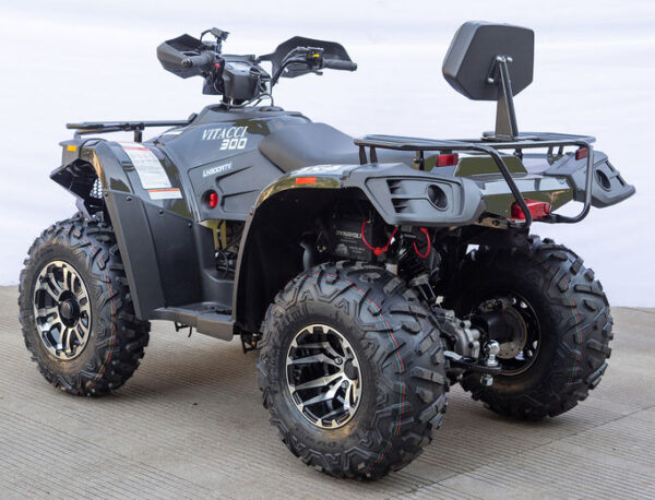 Vitacci Terminator 300 EFI 4x4 ATV-Quad, McPherson Strut Suspension, 4 Wheel Drive, CA Legal - Image 36