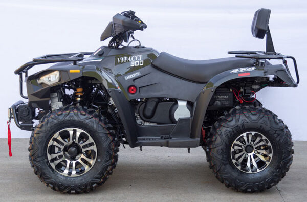 Vitacci Terminator 300 EFI 4x4 ATV-Quad, McPherson Strut Suspension, 4 Wheel Drive, CA Legal - Image 43