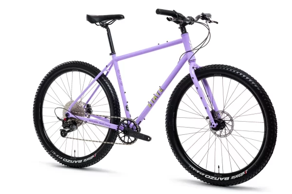 State Bicycle Co. 4130 All-Road - Flat Bar - Arroyo Lilac (12 Speed / UDH) - Image 5