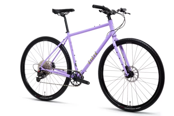 State Bicycle Co. 4130 All-Road - Flat Bar - Arroyo Lilac (12 Speed / UDH) - Image 8