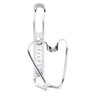 State Bicycle Co. Monogram 6061 Aluminum Anodized Bottle Cage - Silver High-End Product without a High-End Price