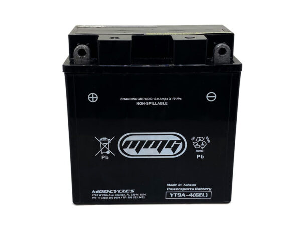 Battery YT9A-4 ( YB9-B / YT9A-BS ) **GEL CELL** - Image 2