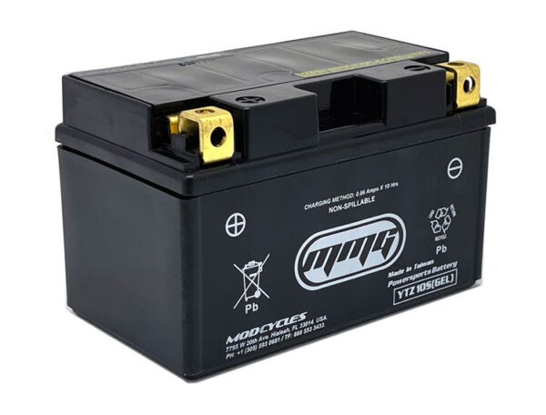 Battery YTZ10S (Factory Sealed, Activated) **GEL CELL** - Image 4