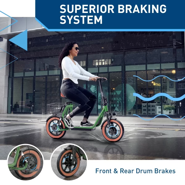 Hiboy U2 Ultra Electric Scooter with Dual-Suspension - Image 10