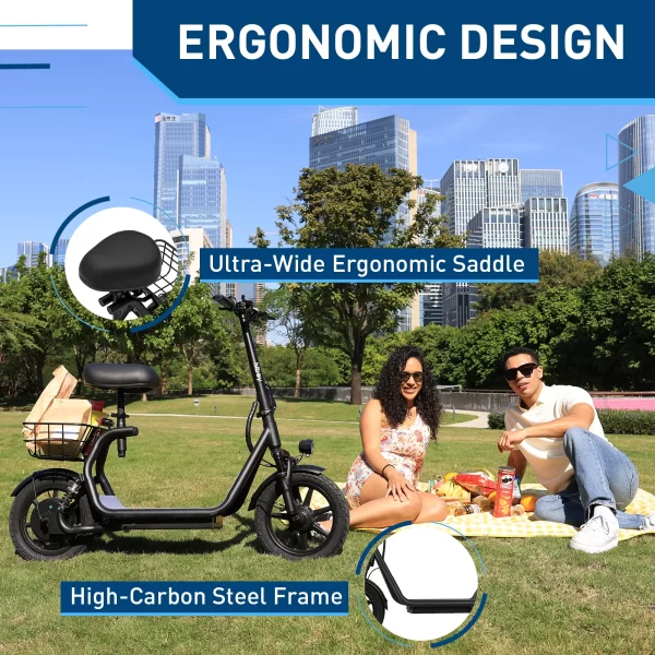 Hiboy U2 Ultra Electric Scooter with Dual-Suspension - Image 13