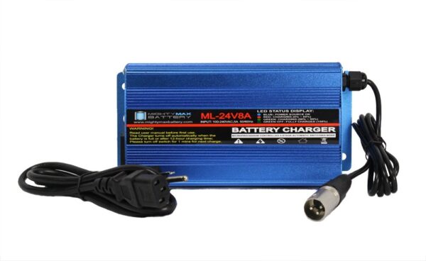 24 Volt 8 Amp Wheelchair Battery Charger