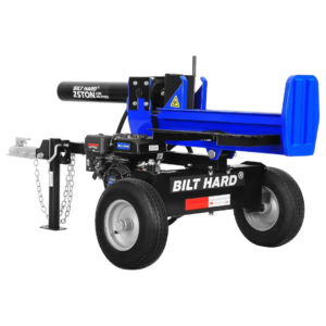 25-Ton Horizontal/Vertical Log Splitter, Gas Wood Splitter with 209cc OHV Engine, 2" Ball Coupler, 16" DOT Tires, 2 Stage Gear Pump, Hydraulic Log Splitter, Firewood Splitting...