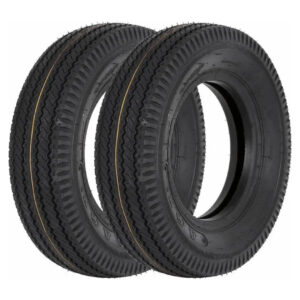 5.30-12 5.3-12 5.3x12 530-12 Trailer Tires, Load Range C, LRC 6PR (2-Pack)