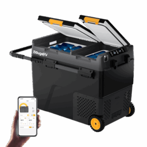 BougeRV CRD2 61QT Dual Zone 12V Portable Fridge Freezer