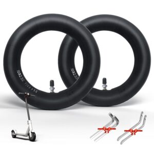 E-Scooter Tire 10x2.5, 60/70-6.5 for Ninebot G30 Max /G30D/G30LP,E-Scooter Spare Tube for Front/Rear(2pcs)