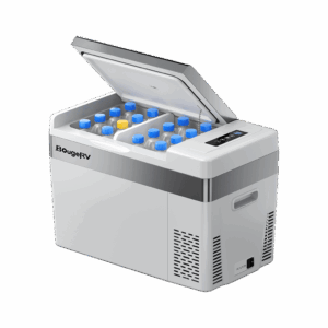 BougeRV 12V 30 Quart (28L) Portable Car Fridge