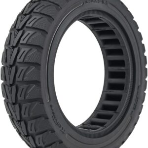 9.5x2.5-6.1 Off-Road Solid Tire Replacement for NIU KQi3 Pro/Max/Sport Scooter - Puncture-Free, Hassle-Free Maintenance - Anti-Skid, Shockproof 9.5 x 2.50 inch Tubeless Tire...