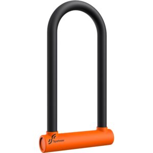 Sportneer Bike U Lock - 18mm Shackle Heavy Duty Anti Theft Bike Locks with 3 Keys - Bicycle U-Locks with Sturdy Mounting Bracket for Road, Mountain, Electric & Folding Bike,...