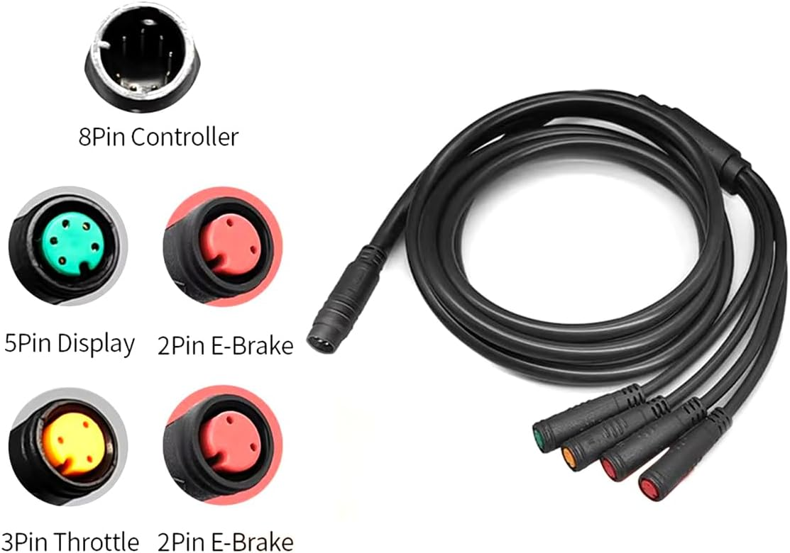 GOTRAX F1 / R1 / F2 / R2 / Z4 LITE Electric Bike Wiring Harness - Image 2