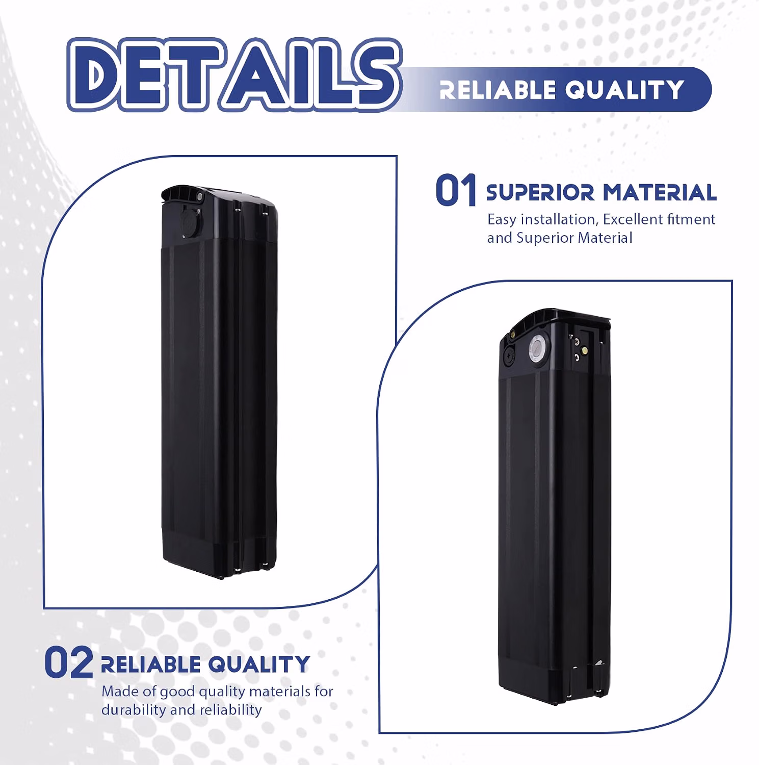 Heybike Battery Top Cover (With Lock & Key) - Image 7