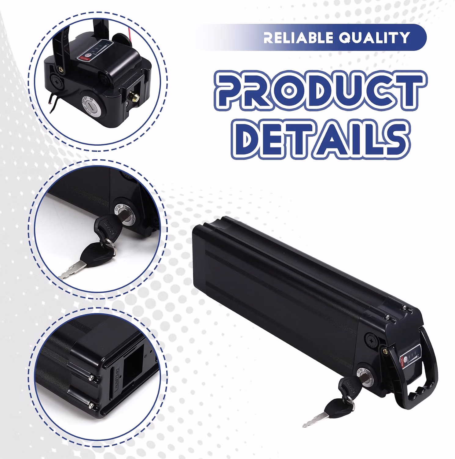 Heybike Battery Top Cover (With Lock & Key) - Image 3