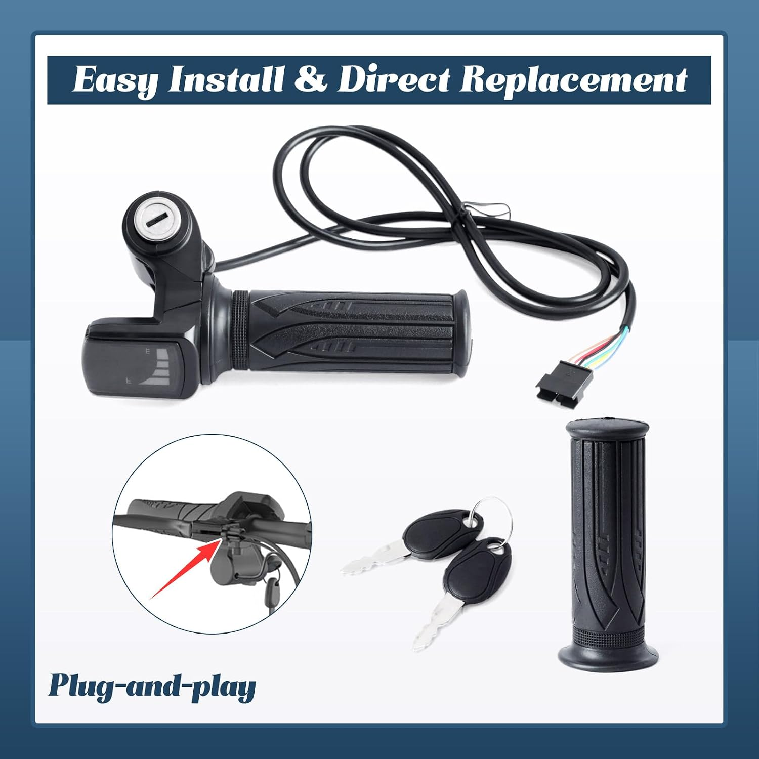 GOTRAX FLEX Electric Scooter Throttle Set - Image 3