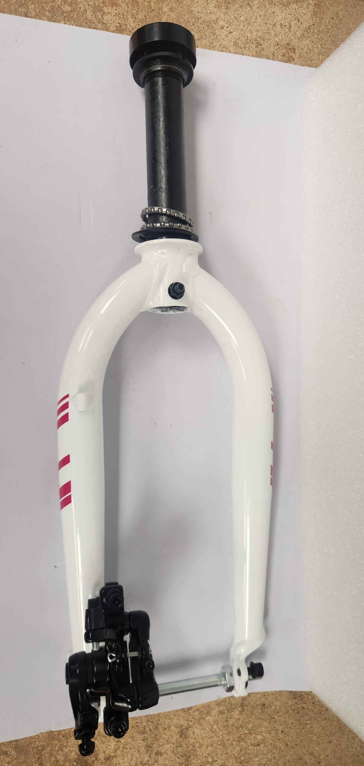 GOTRAX F1 / R1 FRONT FORK ASSEMBLY - WHITE - Image 6