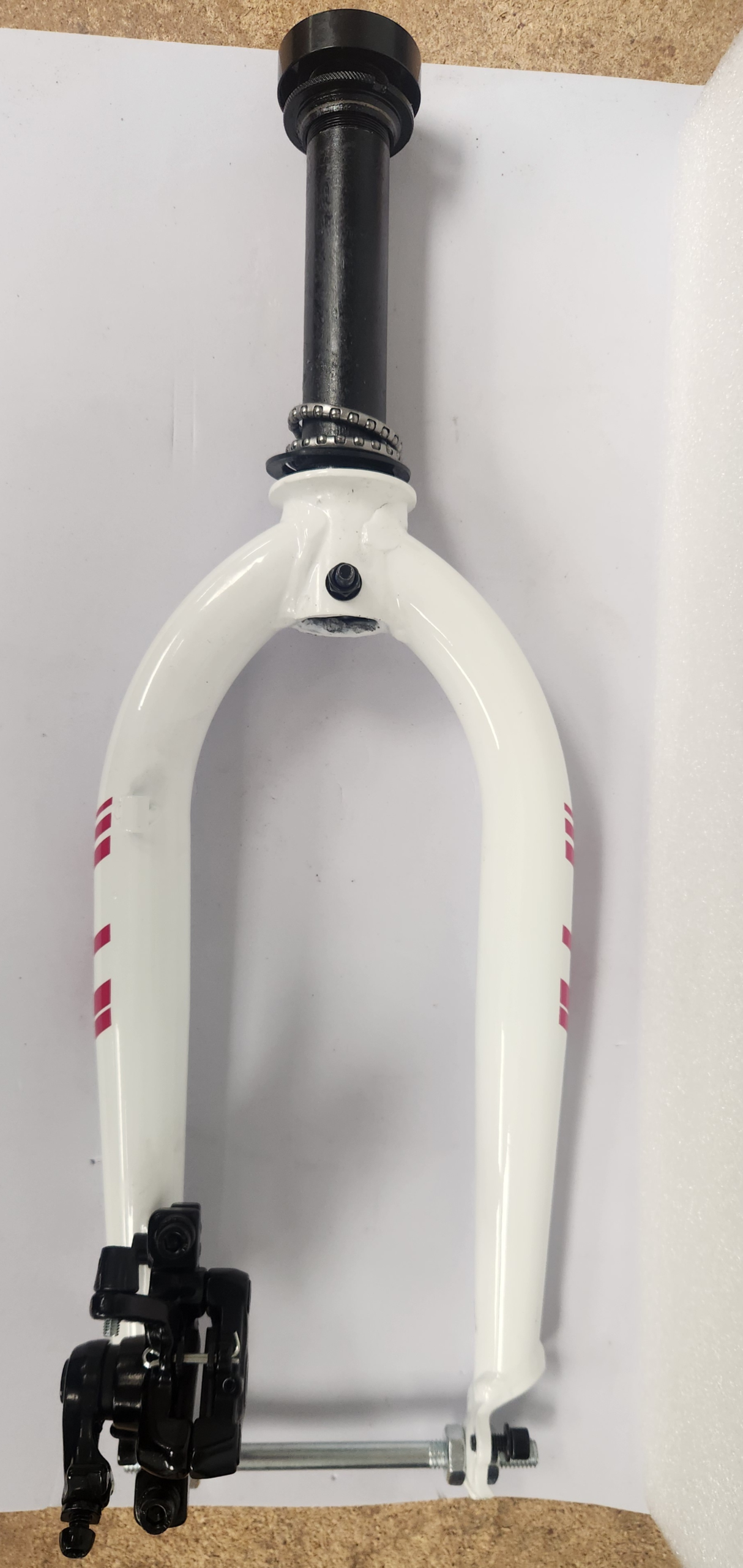 GOTRAX F1 / R1 FRONT FORK ASSEMBLY - WHITE