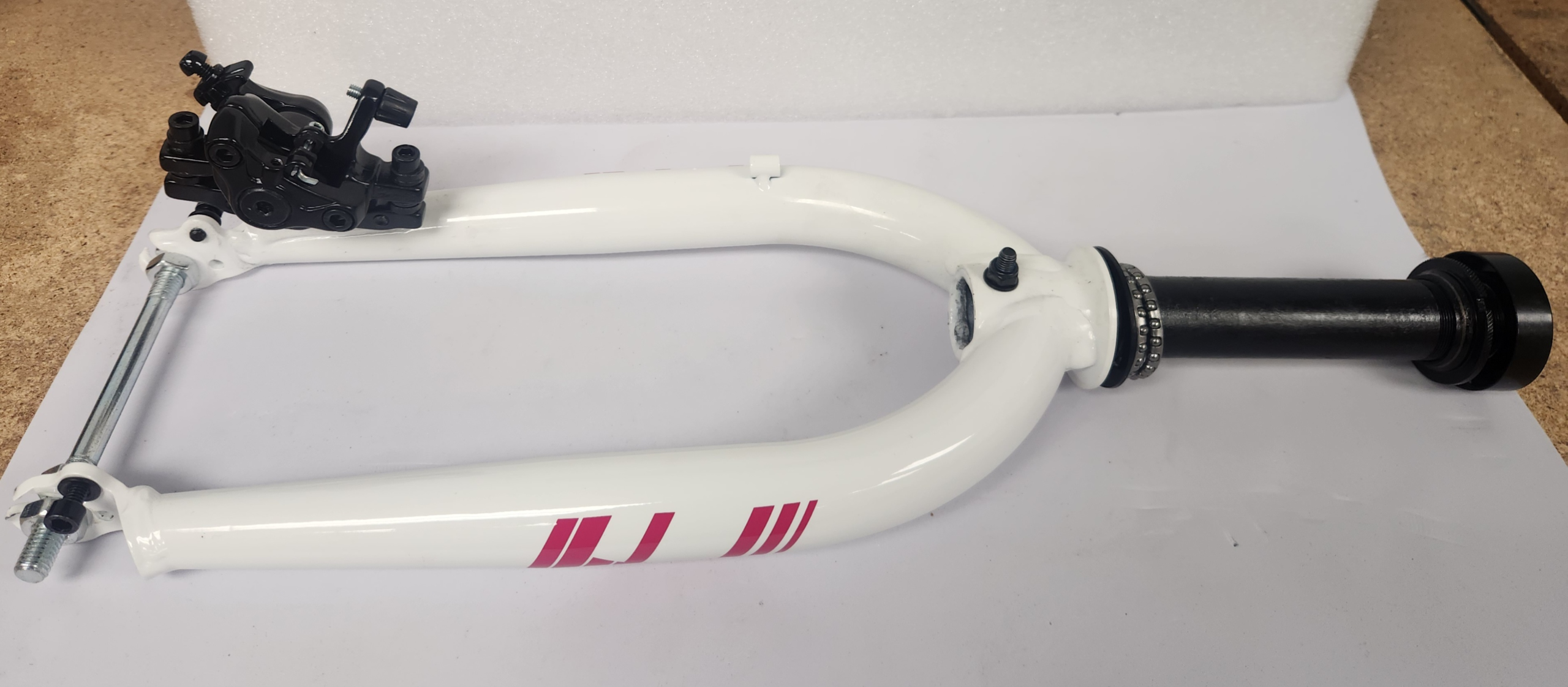GOTRAX F1 / R1 FRONT FORK ASSEMBLY - WHITE - Image 5