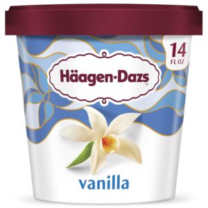 Haagen-Dazs Ice Cream, Vanilla, 14 Fl Oz