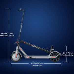 YOLOWAY YS1 Commuter Electric Scooter, 15MPH Max Speed, Front Suspension NIB