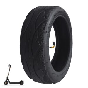 10x2.50-6.5 Vacuum Tire, 10 Inch Replacement Tire, With tire Air Valve, for INMOTION L9/S1 Electric Scooter [Tubeless Tires] [Non-Slip] [Shockproof] (1 Pack)