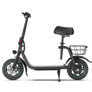 Gyroor C1 Electric Scooter – 450W, Seat & Rear Basket