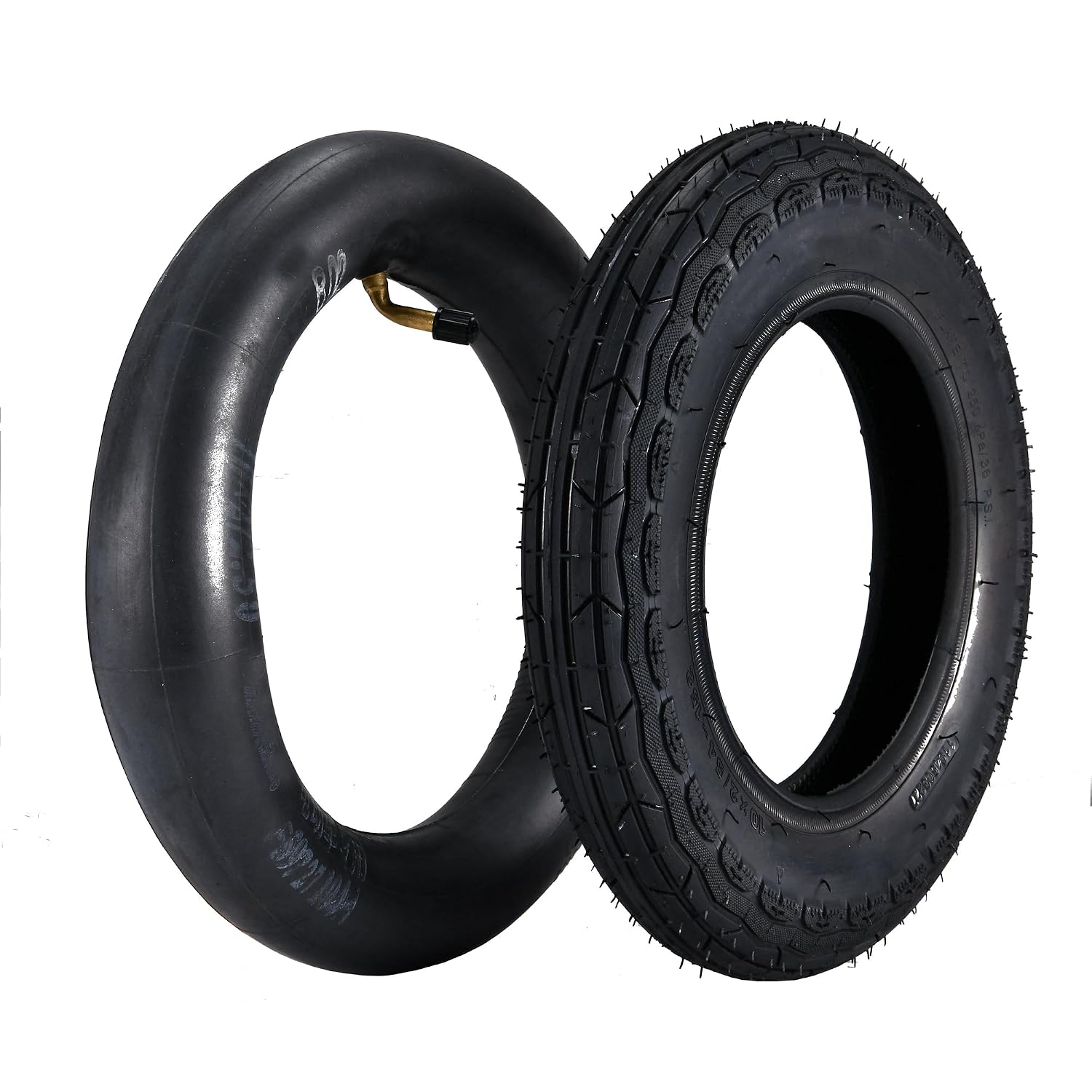 10×2 Electric Scooter tire,Scooter tires and Inner Tubes,10"Air Filled Tires, Can Be Use for gotrax G4,GMAX,GMAX ULTRA,TOUR XP(tires and Inner tubes)