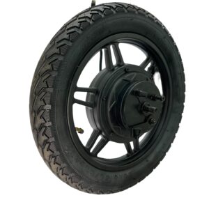 36 Volt 350 Watt Rear Wheel with Hub Motor & Brake Assembly for the GOTRAX Astro Electric Scooter