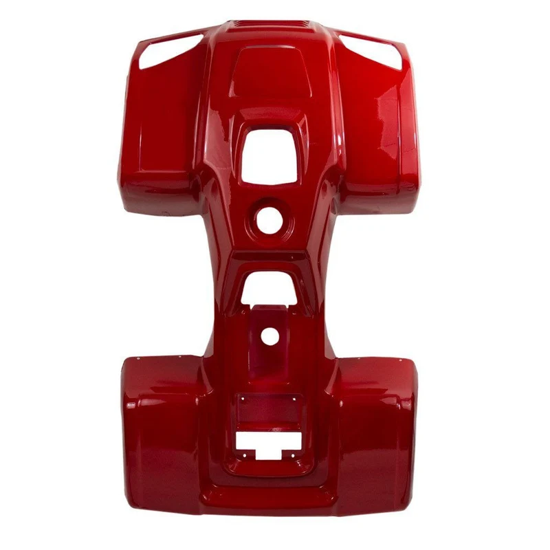 TAO ATV Body Fender Kit - 1 Piece - Red - Tao Tao ATA110F/F1, Apache 110 - Image 3