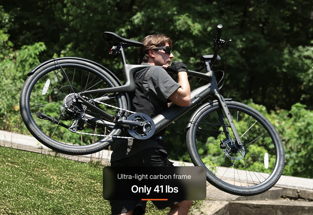URTOPIA Lightweight Gravel Ebike | Carbon 1 Pro - Image 16