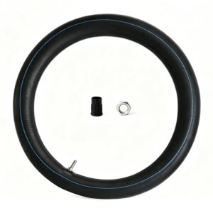 14" Front Inner Tube Compatible with Tuttio Soleil01, Yozma IN10 Motorcycle & E Bike, 2.50/2.75 14, Schrader Valve Stem, Thickened Rubber, Puncture Resistant, Vibration Damping