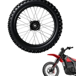 70/100-17 Dirt Bike Front Tire and Tube Set, Heavy Duty Knobby Off-Road Tire Compatible with Yozma IN10 Pro Electric Dirt Bike, Fits for 17 Inch Wheel Pit Bike Motocross...