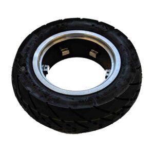 90/65-6.5 Minimotors Tubeless Street "No Flat" Tire and Rim Rear