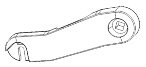 Dualtron Eagle Arm Rear Non-Brakeside