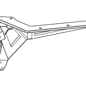 Dualtron Kicktail Controller Mounting Bracket Right