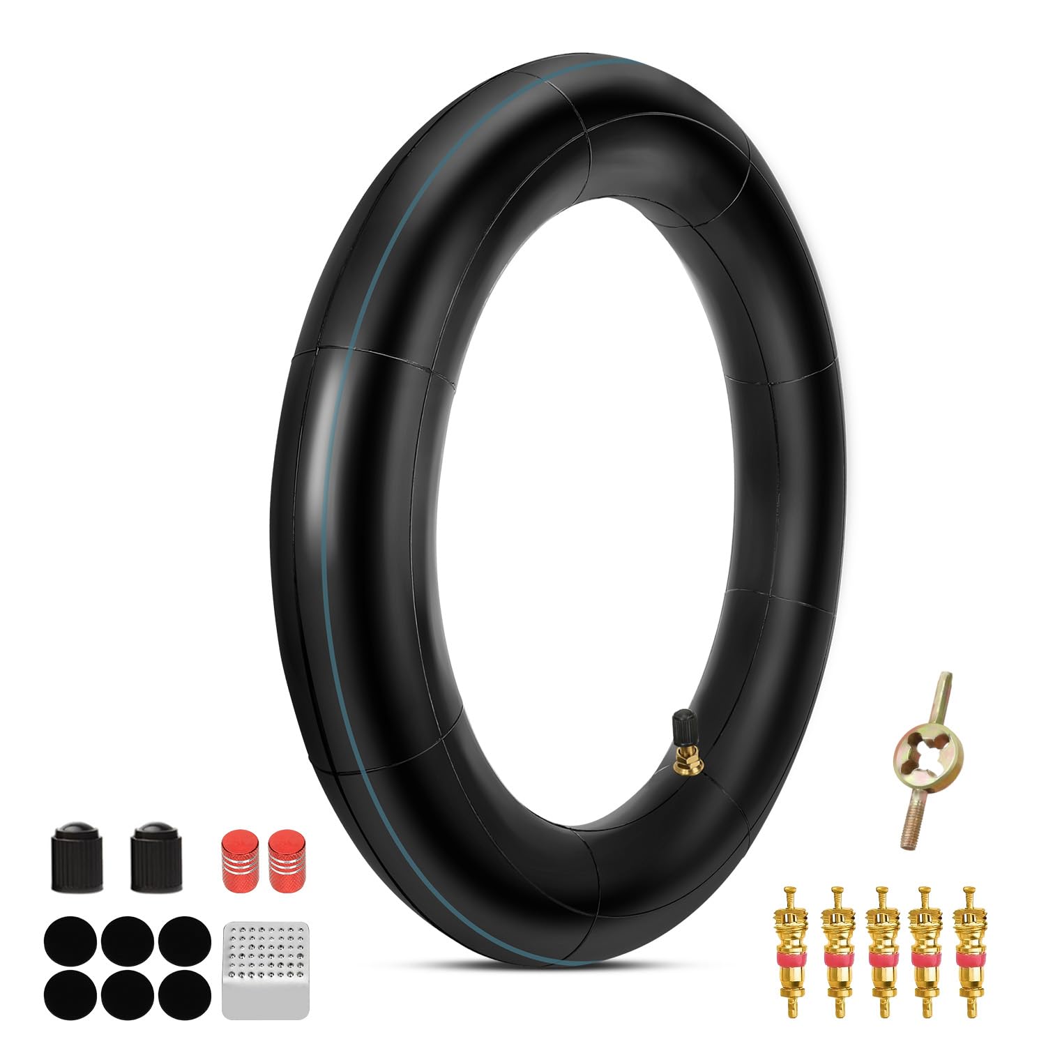 Rear Inner Tube Compatible with Tuttio Soleil01 Electric Dirt Bike Yozma In10 Ebike, Heavy Duty 12" 12 Inch Inner Tube for Tutti Soleil 01 Heybike Villain Eskute NOVA X Mini...